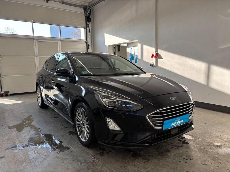 Brugt Ford Focus Titanium 150 HK (110 kW) 2019 Sort Sedan