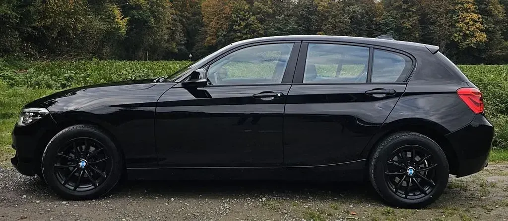 Gebraucht BMW 116 M Sport 109 PS (80 kW) 2015 Schwarz Kleinwagen
