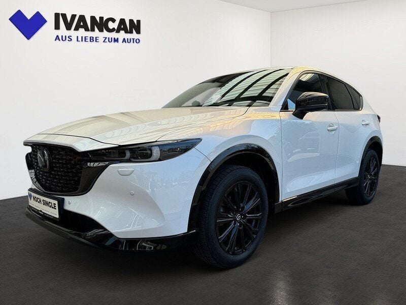Rhodium white Gebraucht 2023 Mazda CX-5 Homura-Line SUV | 38.450 € (Fairer Preis) - Bild 1/4