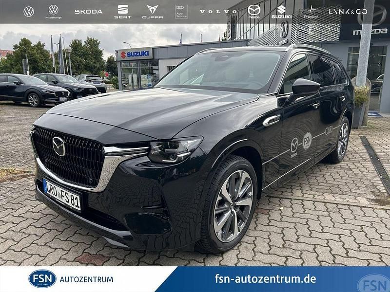 Jet black Gebraucht 2025 Mazda CX-80 Takumi-Line SUV | 54.900 € (Guter Preis) - Bild 1/4