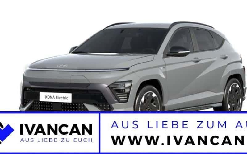 Shadow grey Neu 2025 Hyundai Kona N Line SUV | 35.990 € (Superpreis) - Bild 1/4