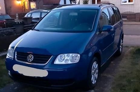 Gebraucht VW Touran 140 PS (102 kW) 2006 Blau Van / Kleinbus