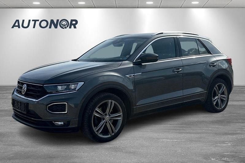 Grau Gebraucht 2019 VW T-Roc Sportline SUV | 18.200 € (Superpreis) - Bild 1/3