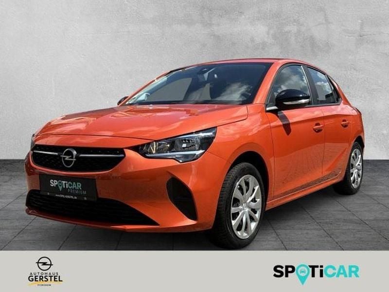 Power orange (metallic) Gebraucht 2021 Opel Corsa Edition Kleinwagen | 14.790 € - Bild 1/4