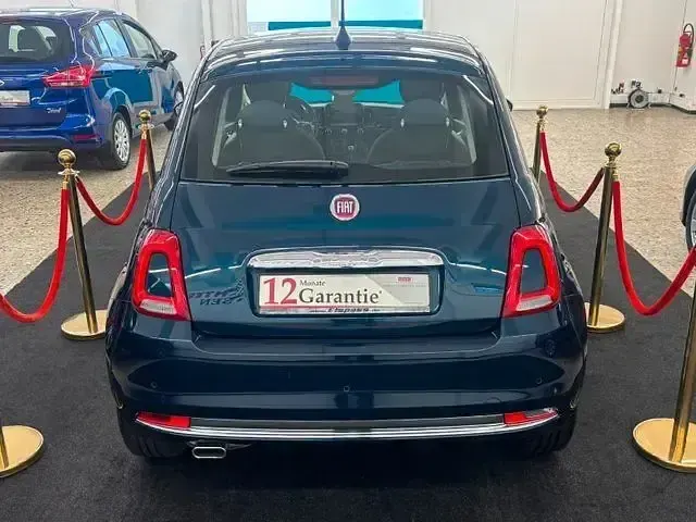 Gebraucht Fiat 500 Lounge 69 PS (50 kW) 2019 Blau Kleinwagen