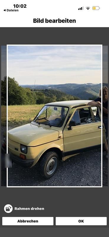 Gebraucht Fiat 126 1984 Gelb Kleinwagen