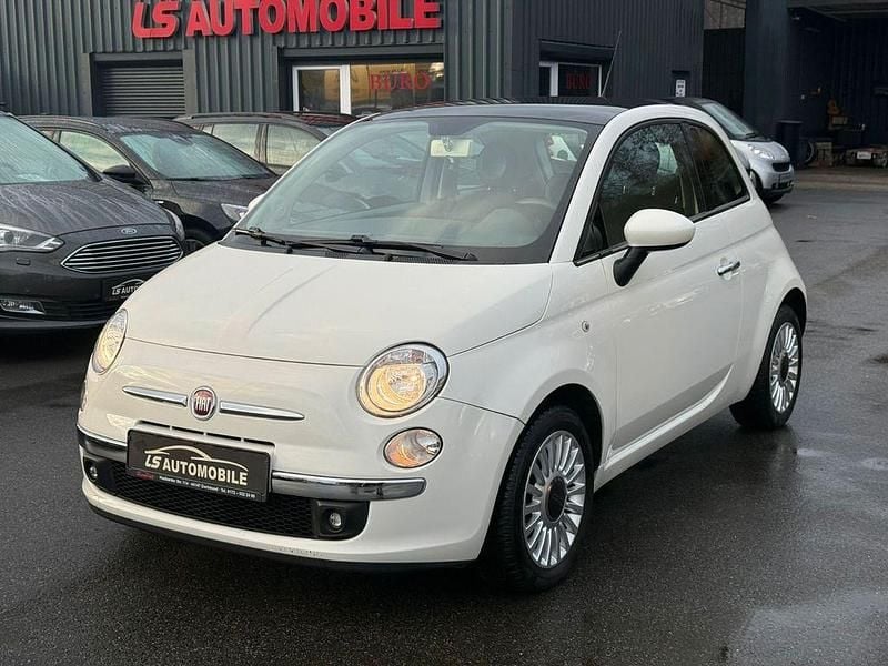 Weiß Gebraucht 2012 Fiat 500 Lounge Kleinwagen | 6.450 € (Guter Preis) - Bild 1/4