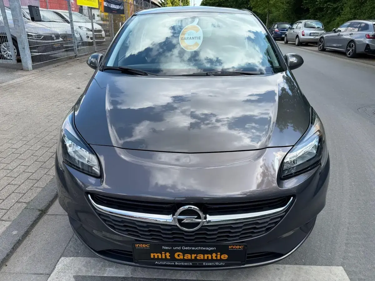 Gebraucht Opel Corsa 90 PS (66 kW) 2015 Grau Kleinwagen