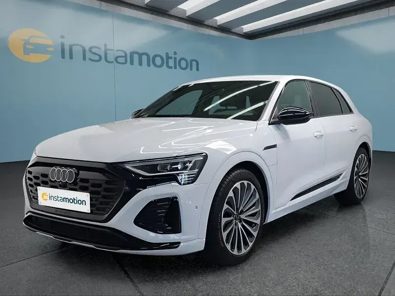 Gebraucht Audi Q8 e-tron 250 kW (340 PS) 2023 Weiß SUV