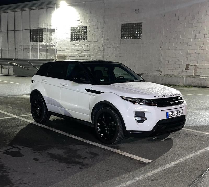 Weiß Gebraucht 2015 Land Rover Range Rover evoque SUV | 15.900 € (Fairer Preis) - Bild 1/4