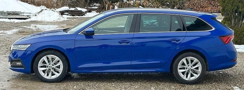 Gebraucht Skoda Octavia 150 PS (110 kW) 2020 Modra energy/energy blue Kombi