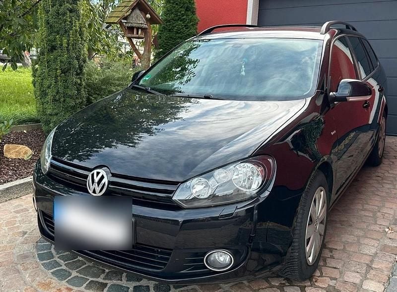 Usata VW Golf VII 105 CV (77 kW) 2013 Nero Station wagon