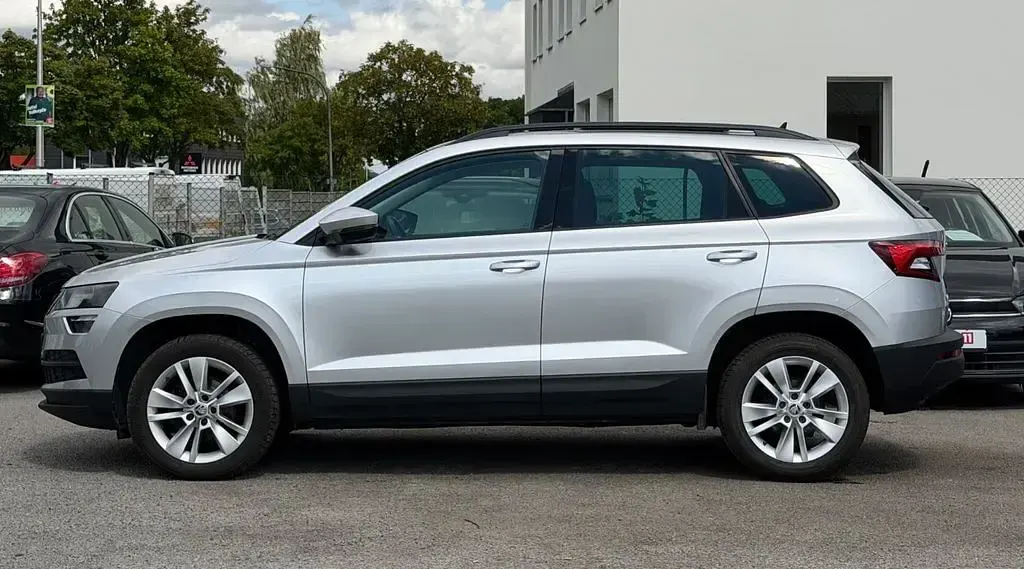 Gebraucht Skoda Karoq Ambition 116 PS (85 kW) 2021 Silber SUV
