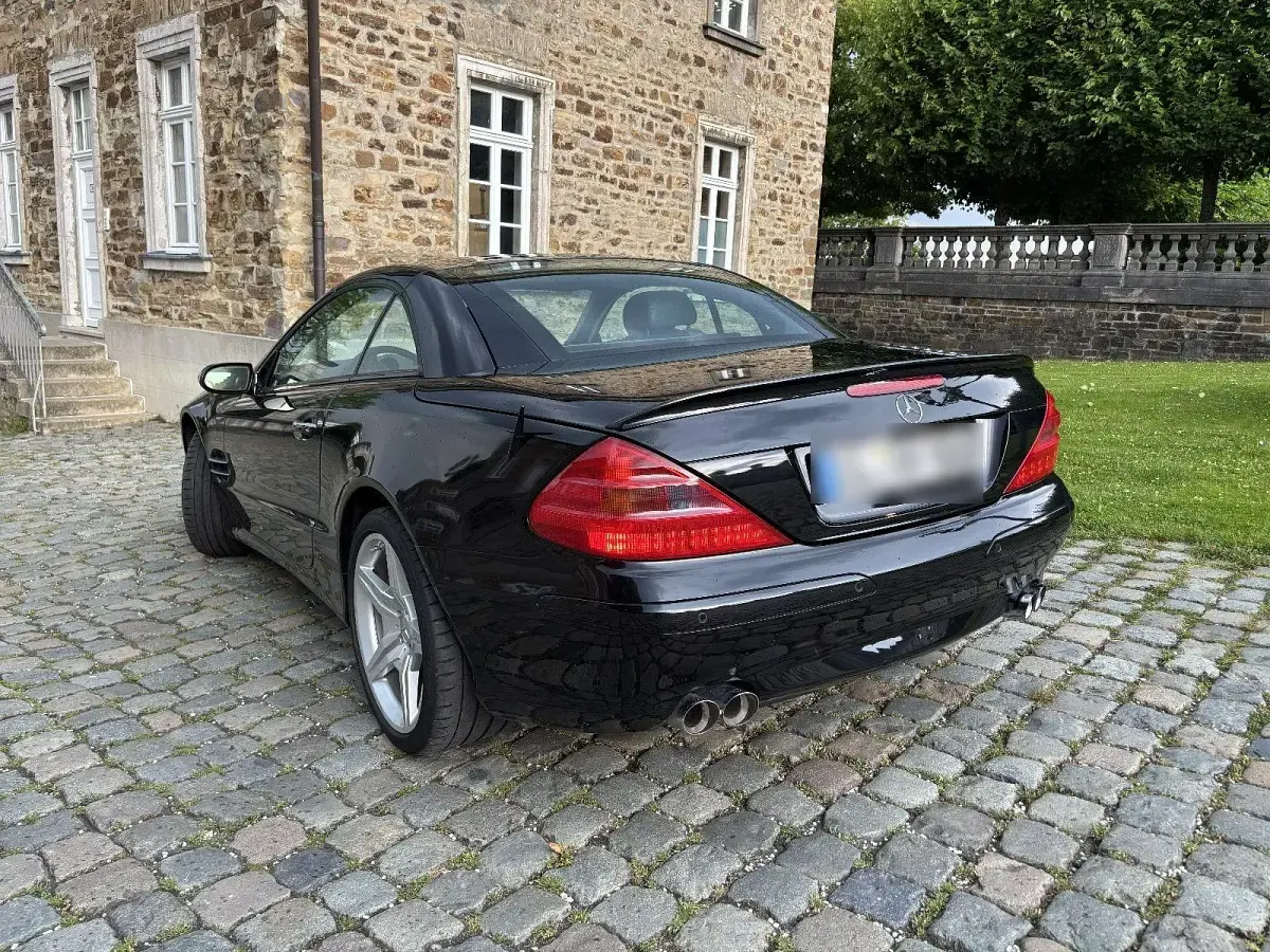 Gebraucht Mercedes SL500 306 PS (225 kW) 2004 Schwarz Cabrio