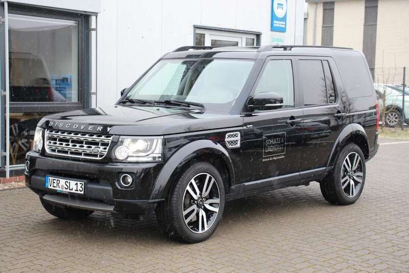 Santorini black Gebraucht 2015 Land Rover Discovery 4 HSE SUV | 32.874 € - Bild 1/4