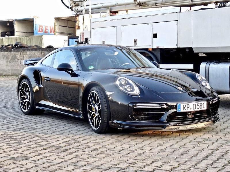 Schwarz Gebraucht 2016 Porsche 911 Turbo S | 155.000 € (Fairer Preis) - Bild 1/4