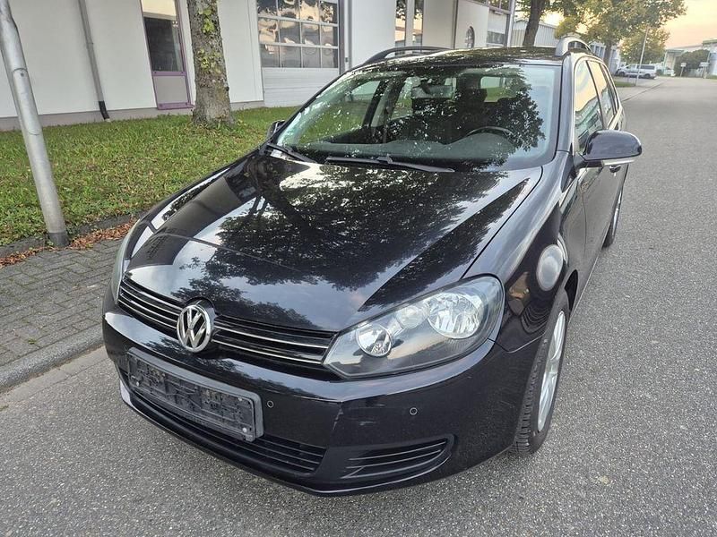 Schwarz Gebraucht 2010 VW Golf VI Comfortline Kleinwagen | 3.200 € (Superpreis) - Bild 1/4