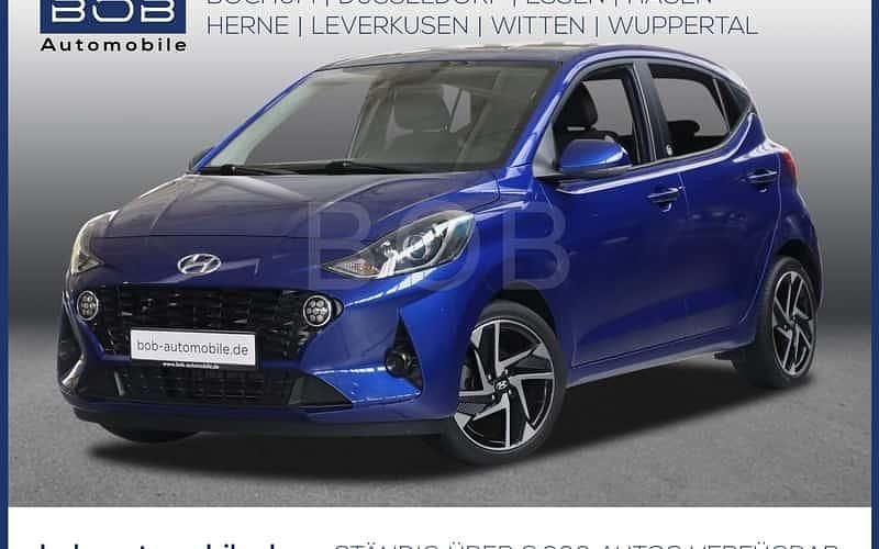 Intense blue (blau) Gebraucht 2022 Hyundai i10 Edition 30+ Kleinwagen | 12.950 € (Fairer Preis) - Bild 1/4