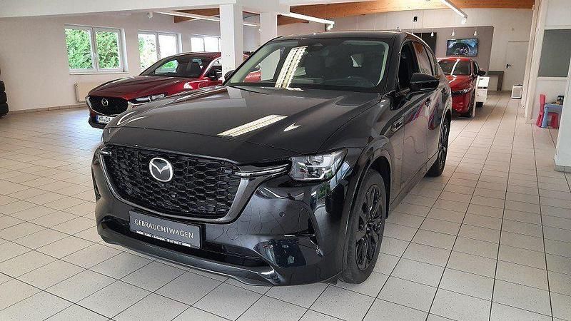 Schwarz Gebraucht 2022 Mazda CX-60 Homura-Line SUV | 36.350 € - Bild 1/4