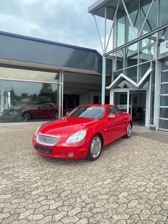 Rot Gebraucht 2003 Lexus SC430 Cabrio | 18.999 € (Fairer Preis) - Bild 1/4