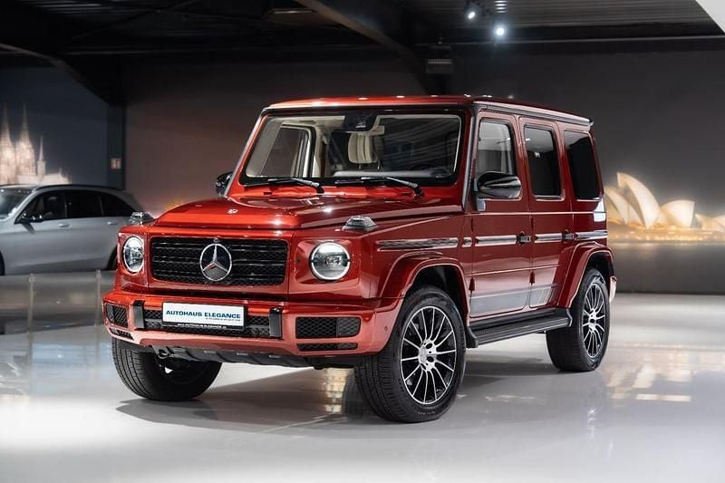 Rot Gebraucht 2020 Mercedes G350 AMG line SUV | 99.980 € (Superpreis) - Bild 1/4