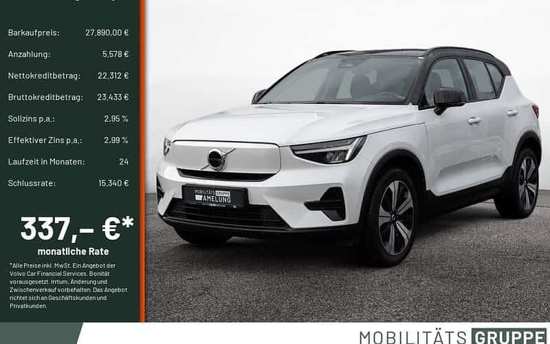 Weiß Gebraucht 2022 Volvo EX40 Core SUV | 27.890 € (Superpreis) - Bild 1/4