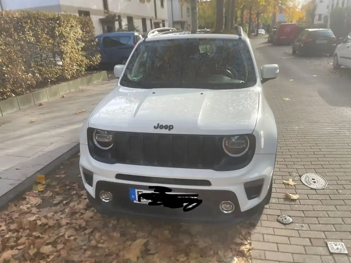 Gebraucht Jeep Renegade Limited 150 PS (110 kW) 2021 Weiß SUV