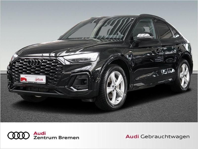 Mythosschwarz metallic Gebraucht 2022 Audi Q5 Sportback Ambiente SUV | 39.950 € (Guter Preis) - Bild 1/4