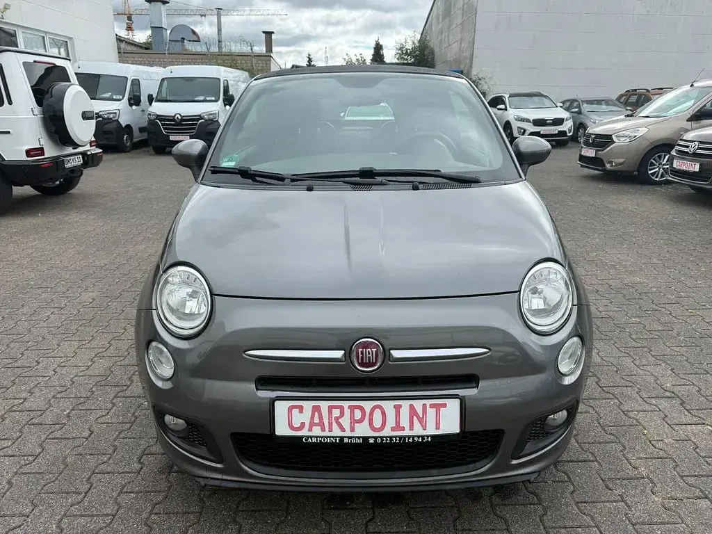 Gebraucht Fiat 500S S 69 PS (50 kW) 2014 Schwarz Cabrio