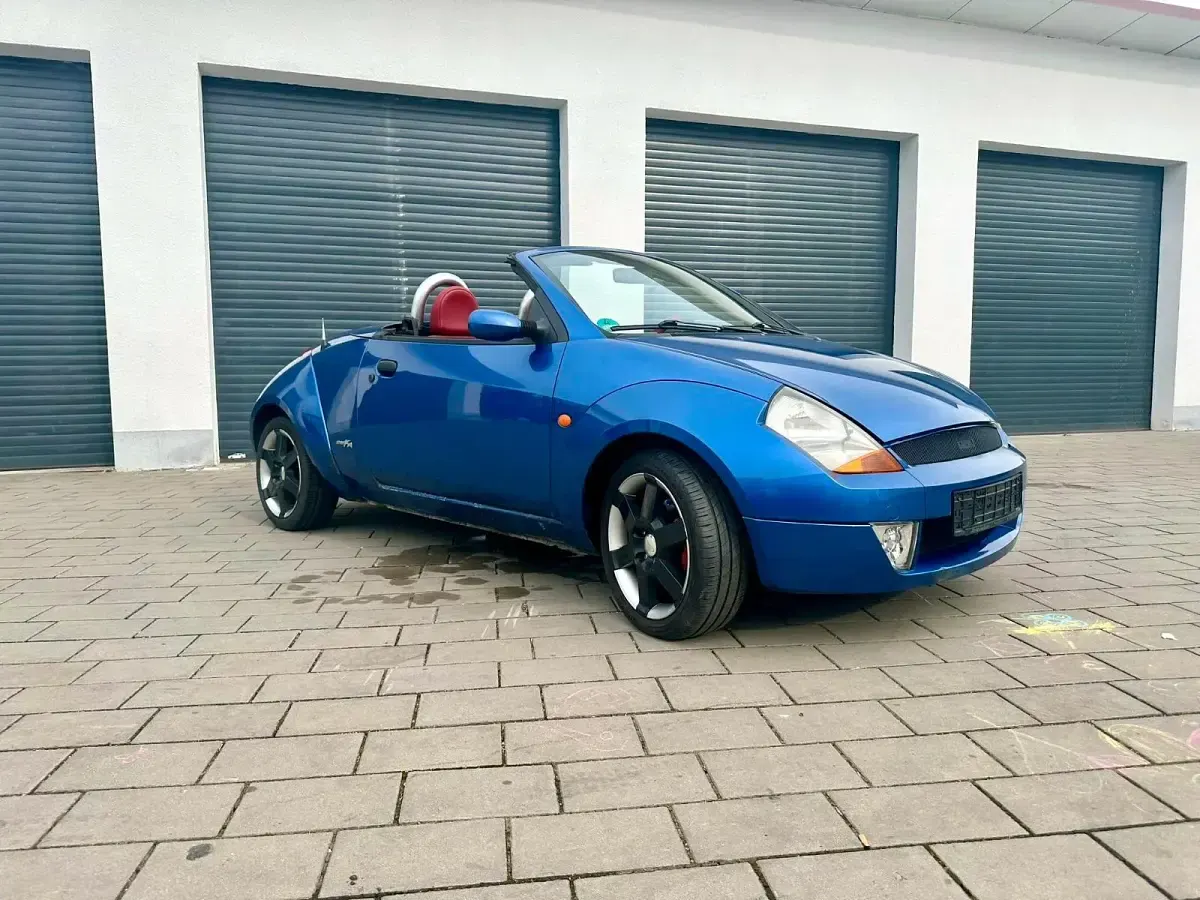 Gebraucht Ford StreetKa 95 PS (69 kW) 2002 Blau Cabrio