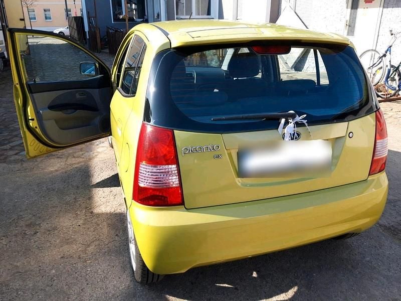 Gebraucht Kia Picanto 65 PS (47 kW) 2007 Gelb Kleinwagen