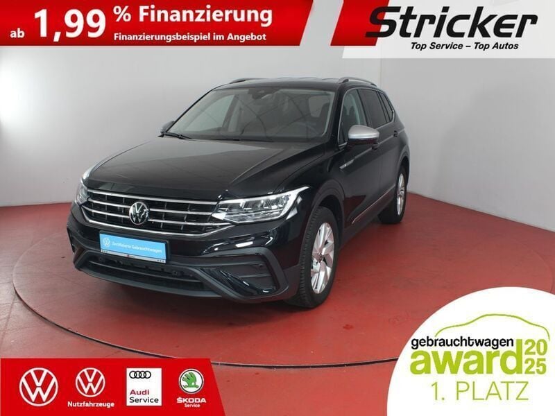 Deep black perleffekt Gebraucht 2024 VW Tiguan Allspace Life SUV | 34.949 € (Superpreis) - Bild 1/2