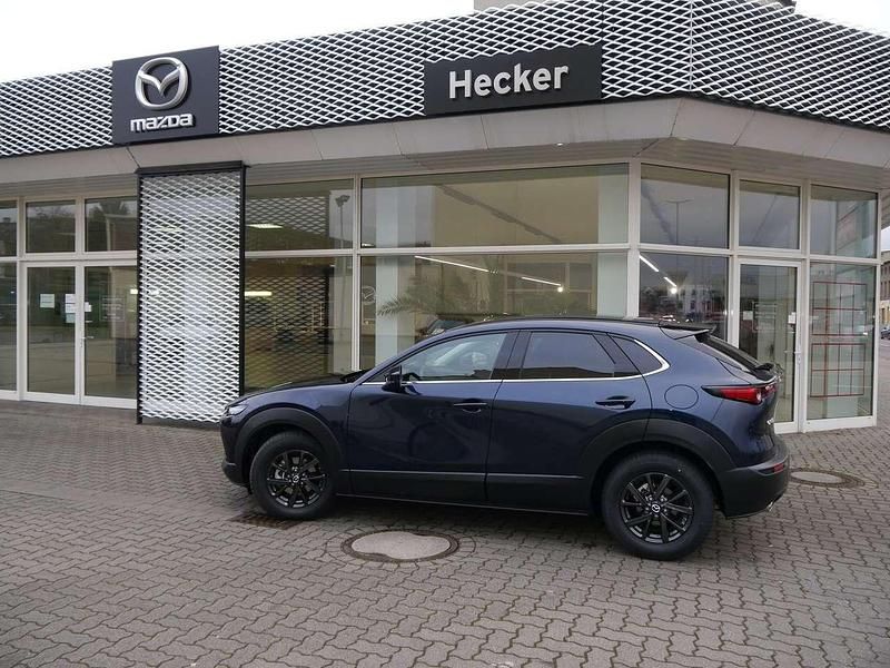 Deep crystal blue 42m Gebraucht 2022 Mazda CX-30 Homura-Line SUV | 20.000 € (Superpreis) - Bild 1/4