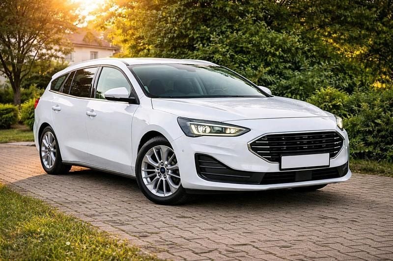 Gebraucht Ford Focus Titanium 150 PS (110 kW) 2023 Weiß Kombi