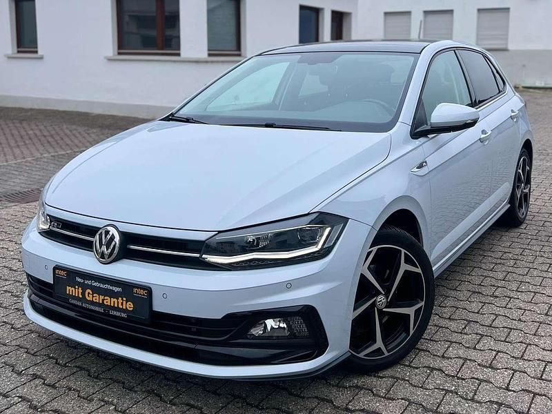 White silver metallic Gebraucht 2018 VW Polo Highline Kleinwagen | 15.490 € (Etwas zu teuer) - Bild 1/4