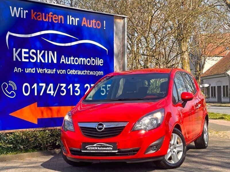 Gebraucht Opel Meriva Edition 101 PS (74 kW) 2010 Rot Van / Kleinbus