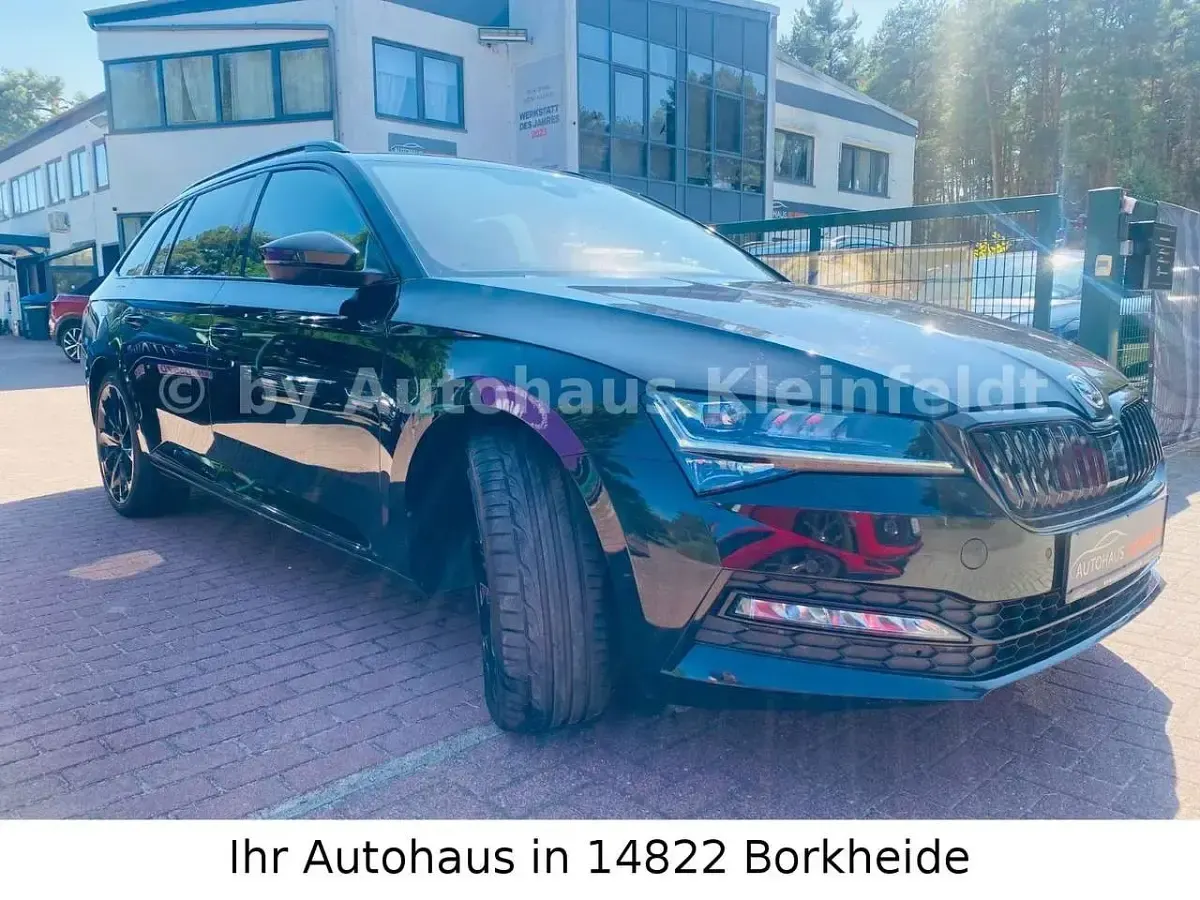 Gebraucht Skoda Superb SportLine 200 PS (147 kW) 2022 Schwarz Kombi