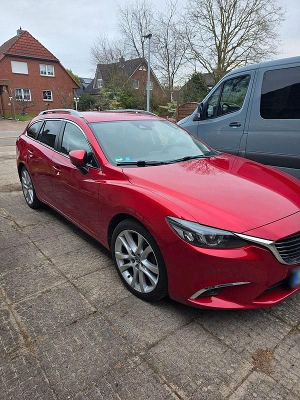 Gebraucht Mazda 6 Kizoku 150 PS (110 kW) 2017 Rot Kombi