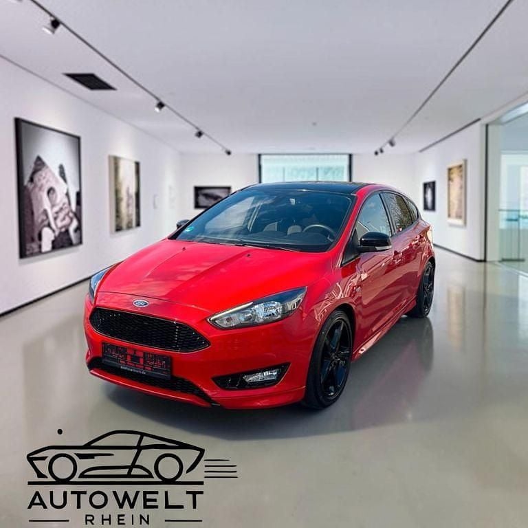 Usata Ford Focus ST-Line 125 CV (91 kW) 2017 Rosso Berlina