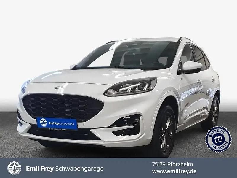 Frozen white Gebraucht 2022 Ford Kuga ST-Line SUV | 22.850 € (Superpreis) - Bild 1/4