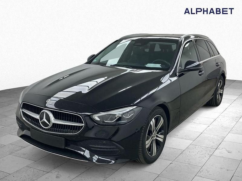 Schwarz Gebraucht 2022 Mercedes C200 Avantgarde Kombi | 28.695 € (Guter Preis) - Bild 1/4
