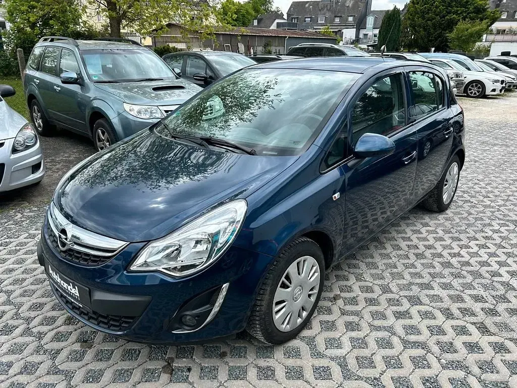 Gebraucht Opel Corsa Active 101 PS (74 kW) 2013 Blau Kleinwagen