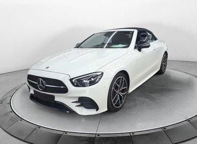 Weiß Gebraucht 2021 Mercedes E200 AMG line Cabrio | 36.999 € (Guter Preis) - Bild 1/4