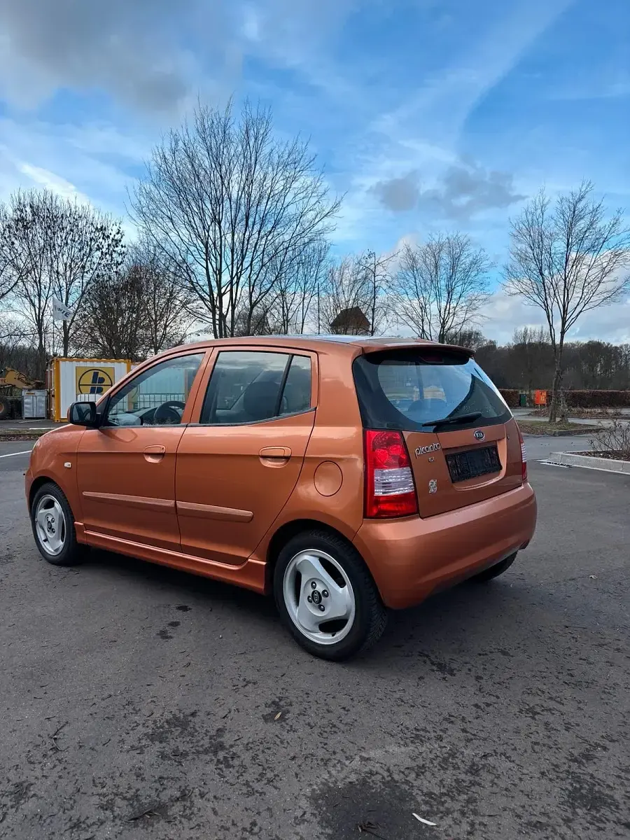 Używany Kia Picanto 65 KM (47 kW) 2004 Pomarańczowy Hatchback
