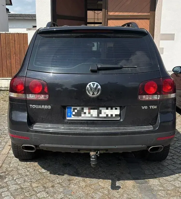 Gebraucht VW Touareg 239 PS (175 kW) 2008 Schwarz SUV