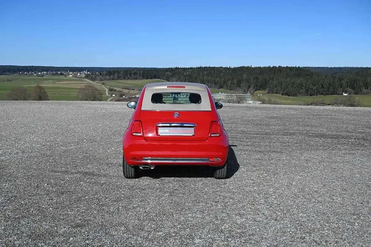 Gebraucht Fiat 500C Lounge 69 PS (50 kW) 2018 Rot Cabrio