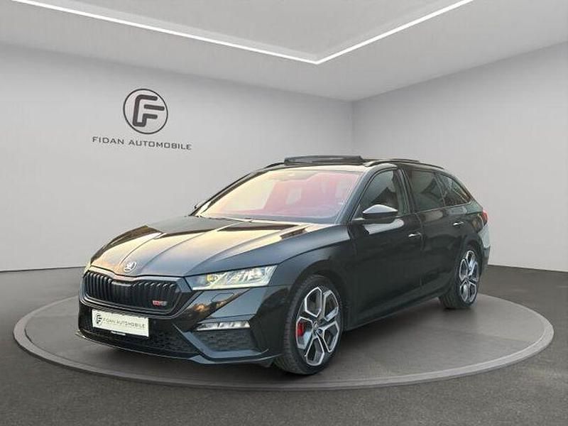 Schwarz Gebraucht 2022 Skoda Octavia RS Kombi | 25.450 € (Fairer Preis) - Bild 1/4