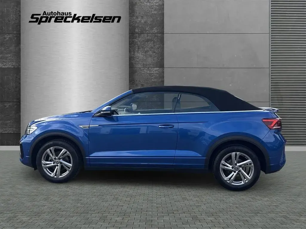 Gebraucht VW T-Roc Cabriolet R-line Plus 150 PS (110 kW) 2025 Blau Cabrio