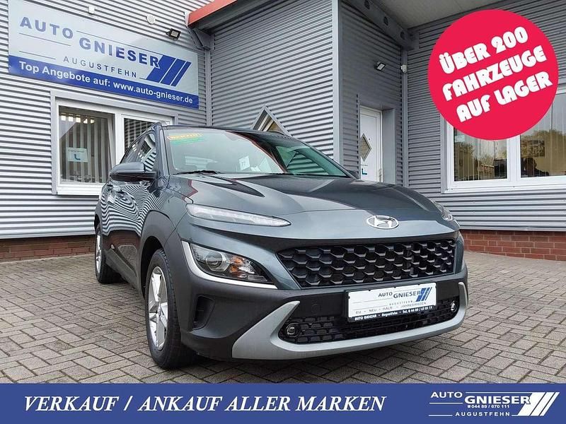 Grau Gebraucht 2022 Hyundai Kona Trend SUV | 20.490 € (Etwas zu teuer) - Bild 1/4