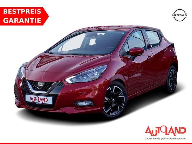 Rot Gebraucht 2022 Nissan Micra N-Way Limousine | 13.950 € (Fairer Preis) - Bild 1/4
